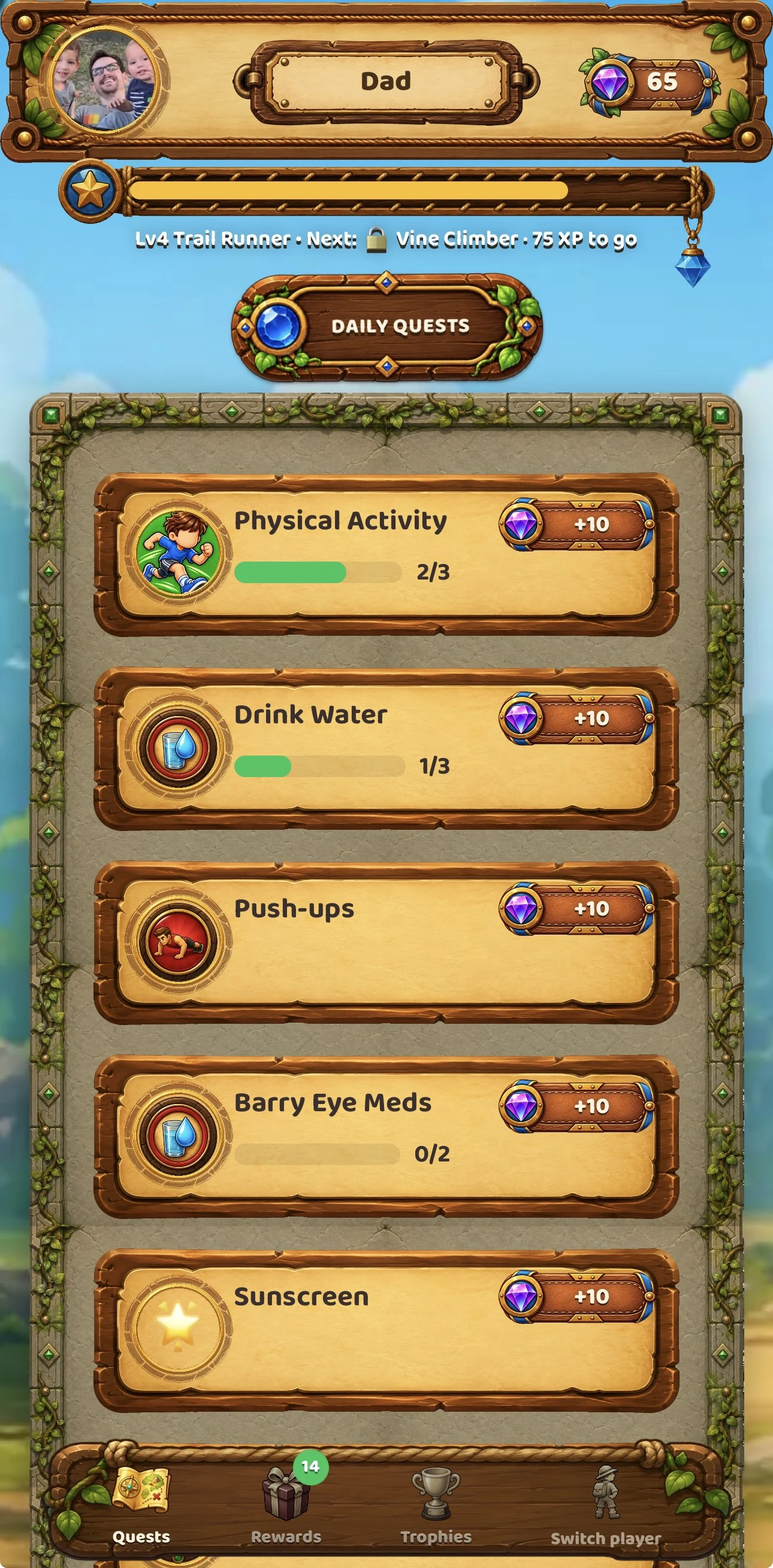 QuestHub Daily Quests